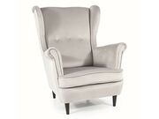 Кресло SIGNAL LORD Velvet Bluvel 03 светло-се..