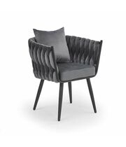 Кресло HALMAR AVATAR 2 серый/черный