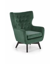 Кресло HALMAR MARVEL темно-зеленый/черный