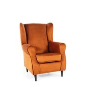 Кресло SIGNAL BARON Velvet Bluvel 4215 корица/венге