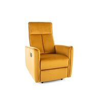 Кресло SIGNAL NIKOS Velvet раскладное, карри