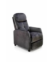 Кресло HALMAR FELIPE 2 раскладное, черный/венге