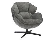 Кресло SIGNAL BETTY серый/черный..