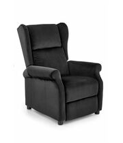 Кресло HALMAR AGUSTIN 2 раскладное, черный