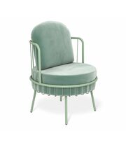 Кресло Sheffilton SHT-AMS123 нежная мята/мятный
