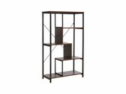 Стеллаж SIGNAL NET B орех/черный 132/75..