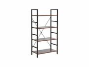 Стеллаж SIGNAL LOFT R4 орех/черный 115/60..