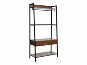 Стеллаж SIGNAL AVA A орех/черный 169/84..