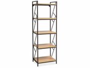 Стеллаж SIGNAL TABLO R5 дуб/т.коричневый, 180..