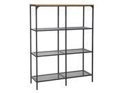 Стеллаж SIGNAL LEX A дуб/черный 136/100..