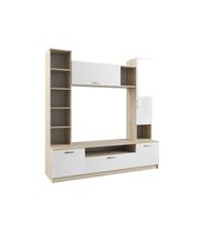 Гостиная ДСВ (МС Софи) №4 СЦС 1900.1 Сонома/Белый