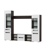 Стенка NN Мебель МГС 6 Венге/Белый глянец