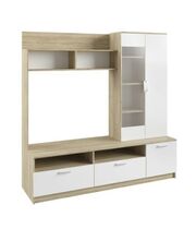 Гостиная ДСВ (МС Софи) №3 СЦС 1800.1 Сонома/Белый