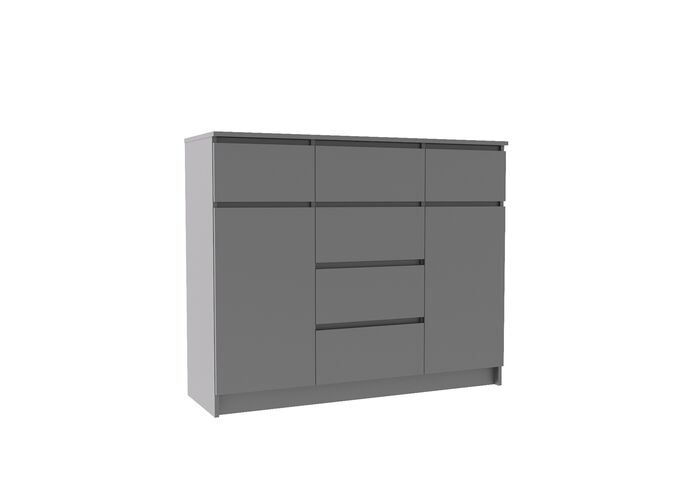 Комод ДСВ (МС Мори) МК 1200.4 Графит