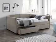 Кровать SIGNAL LANTA tap. 228 бежевый/черный,..