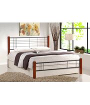 Кровать HALMAR VIERA античная черешня/черный, 160/200