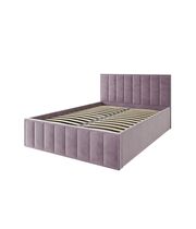 Кровать ДСВ Лана (М) 1,4 Пудра