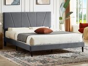 Кровать SIGNAL SAVANA Velvet tap. 192 серый, ..