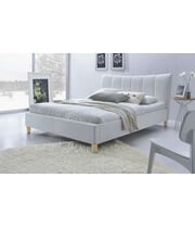 Кровать HALMAR SANDY белый/бук, 160/200