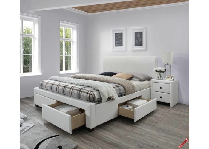 Кровать HALMAR MODENA 2 белый, 160/200