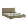 Кровать SIGNAL COLUMBIA Velvet Bluvel 28 бежевый, 160/200
