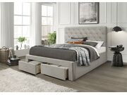 Кровать HALMAR MARISOL бежевый, 160/200..