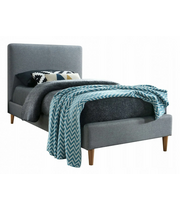 Кровать SIGNAL ACOMA tap. 131 серый/дуб, 90/200