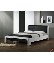 Кровать HALMAR CASSANDRA белый/черный, 120/200