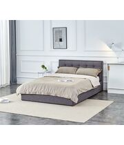 Кровать HALMAR PADVA серый, 140/200