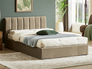 Кровать SIGNAL MONTREAL Velvet Bluvel 28 беже..