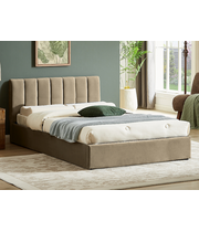 Кровать SIGNAL MONTREAL Velvet Bluvel 28 бежевый, 120/200