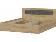 Кровать NN Мебель МСП 1 Дуб золотой/Камень те..