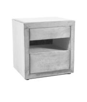 Тумбочка прикроватная SIGNAL ET-003 Velvet Bluvel 03 светло-серый