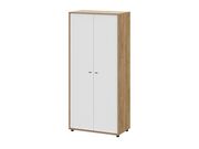 Шкаф SV-МЕБЕЛЬ (МС Милан К) Дуб Золотой/Белый..