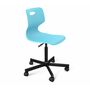 Кресло компьютерное Sheffilton SHT-ST58/S155 a5-7 голубой/черный