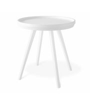 Стол журнальный Sheffilton SHT-CT84 артикул HXT-8871-1H белый