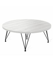 Стол журнальный Sheffilton SHT-TU29/H36/ЛДСП 80 артикул Сж-108 черный муар/сосна касцина