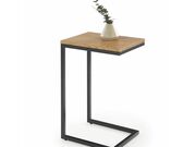 Стол журнальный HALMAR NISA дуб золотой/черны..