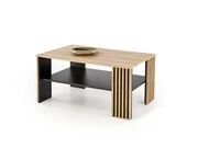 Стол журнальный HALMAR FEMINA дуб артизан/чер..