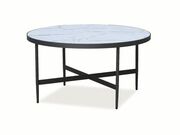 Стол журнальный SIGNAL DOLORES B мраморный эф..