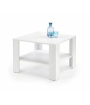 Стол журнальный HALMAR KWADRO KWADRAT белый/белый, 70/70/53