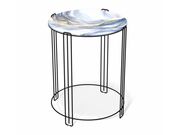 Стол журнальный Sheffilton SHT-CT53 млечный п..