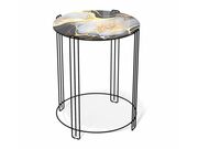 Стол журнальный Sheffilton SHT-CT53 черный ал..