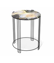 Стол журнальный Sheffilton SHT-CT53 черный алмаз/черный муар