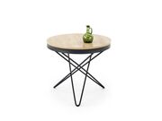 Стол журнальный HALMAR LEILA натуральный/черн..