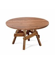 Стол журнальный Sheffilton SHT-S71/МДФ 70 артикул Сж-9 дуб браш.коричневый/орех светлый