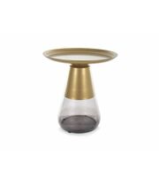 Стол журнальный SIGNAL TIFFANY A золотой/черный, 50/52