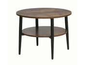 Стол журнальный SIGNAL ELLA B коричневый/черн..