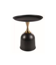 Стол журнальный SIGNAL LIBRA черный/золотой 51