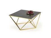 Стол журнальный HALMAR FELICIA черный мрамор/..